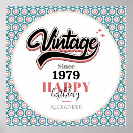 Poster Vintage desde - 1979