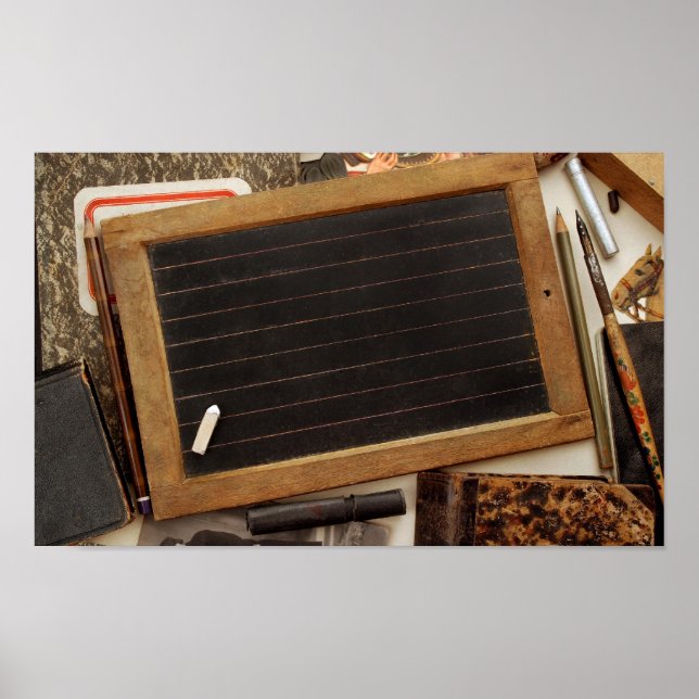 Poster Vintage Desk (Frente)