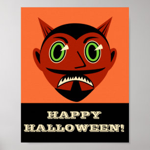 Poster Vintage Devil