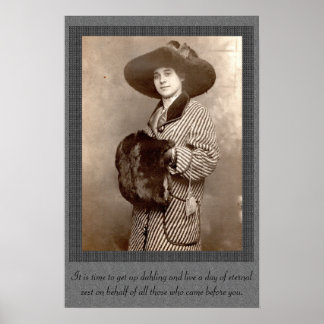 Poster vintage do tórax eterno 18x24