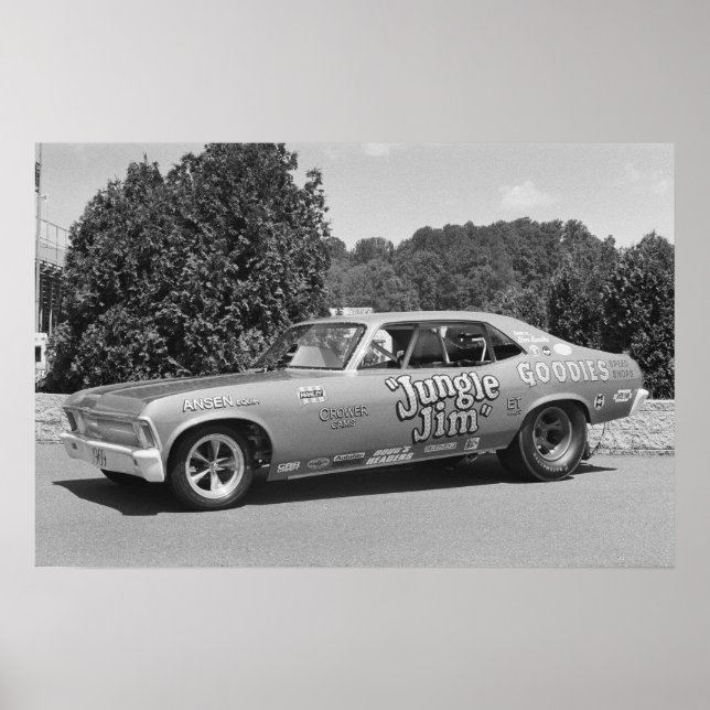 Pôster Vintage Drag - Jungle Jim 1 (Frente)