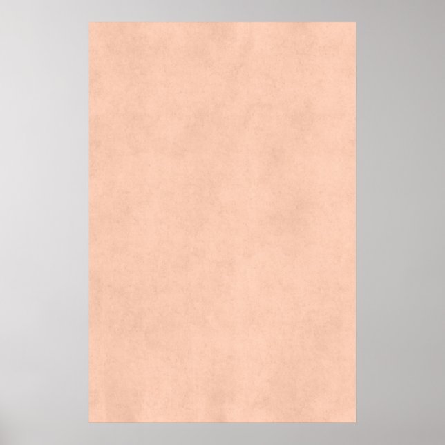 Poster Vintage Dusty Peach Parchment Template Blank (Frente)