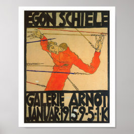 POSTER VINTAGE EGON SCHIELE