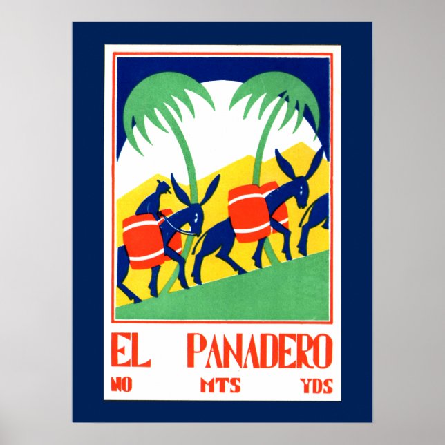 Poster vintage - El Panadero (Frente)