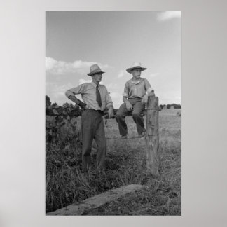 Poster Vintage Farm Security Administration Print