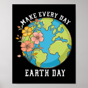 Poster Vintage faz o dia da Terra