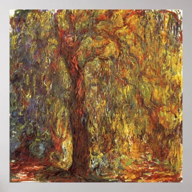 Pôster Vintage Fine Art, Claude Monet (Frente)