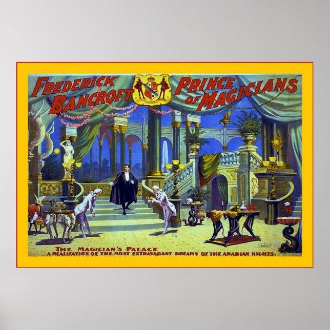 Pôster Vintage Frederick Bancroft (Frente)