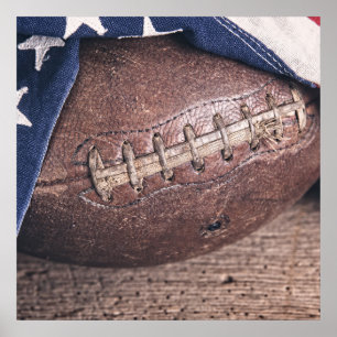 Poster Vintage Futebol