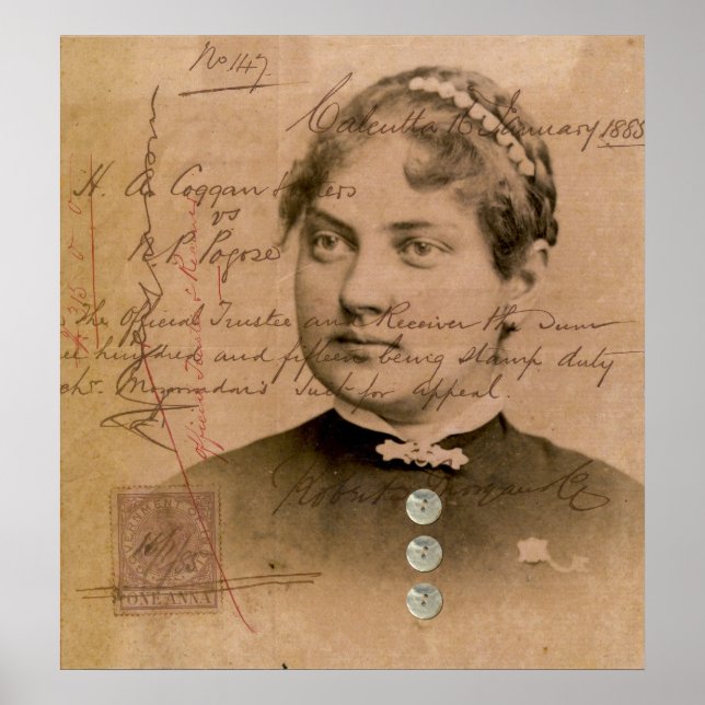 Poster Vintage Gal (Frente)