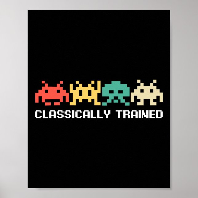 Poster Vintage Game Retro Gaming Arcade 80s 2 (Frente)