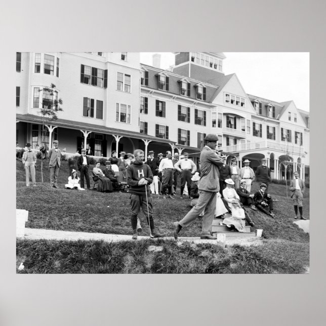 Pôster Vintage Golf, anos 90 (Frente)