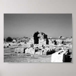 Poster Vintage Grécia compra o Antigo Corinto Agora