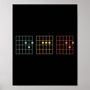 Poster Vintage Guitar Melhor Pai De Pai Já Falou Música D