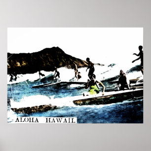 Poster Vintage Hawaii
