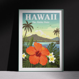 Poster Vintage Hawaii