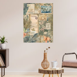 Poster Vintage Hawaiian Scrapbook Page 7