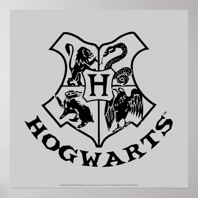 Poster Vintage HOGWARTS™ School Crest (Frente)
