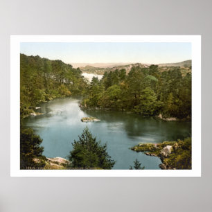 Pôster Vintage Ireland, cortiça do condado de Glengarrif