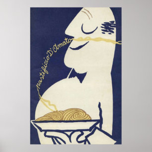 Poster Vintage Italiano Pasta