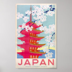 poster vintage japão