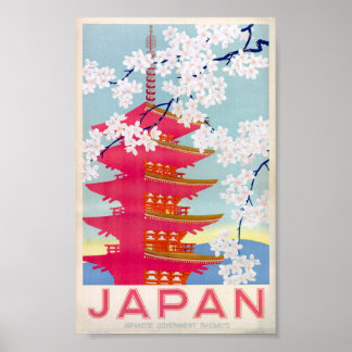 poster vintage japão