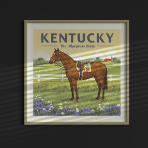 Poster Vintage Kentucky