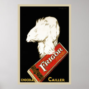 Poster vintage Leonetto Cappiell de Chocolate