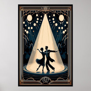 Poster vintage Lindy Salto Dance Hall