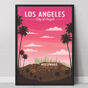Poster Vintage Los Angeles