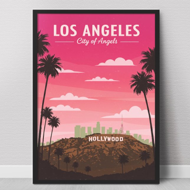 Poster Vintage Los Angeles (Criador carregado)