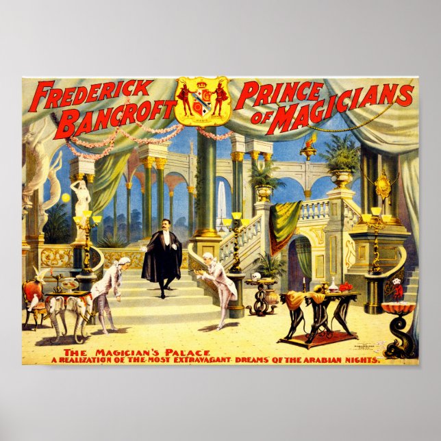 Poster Vintage Magistrick Bancroft (Frente)