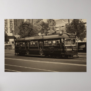 Poster Vintage Melbourne