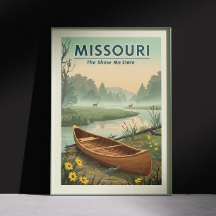 Poster Vintage Missouri