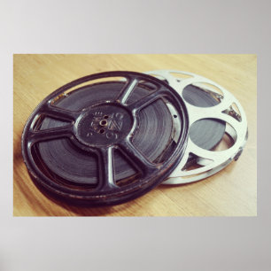 Poster Vintage Movie Reel