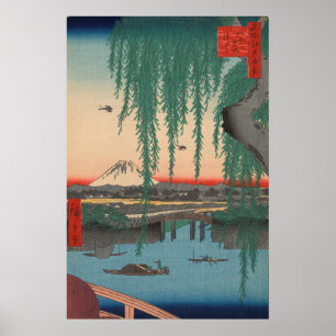 Poster Vintage Mt Fuji