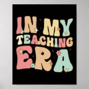 Poster Vintage Na Minha Era De Ensino Agradecimento Ao Pr