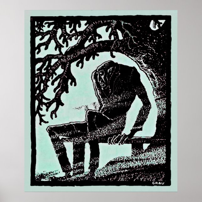 Poster Vintage Nosferatu (Frente)