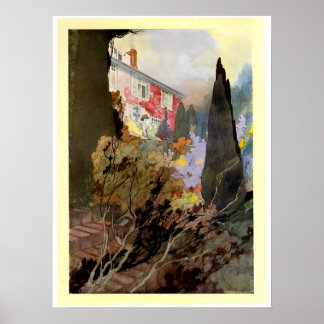 Poster vintage Nosso Jardim Sentimental