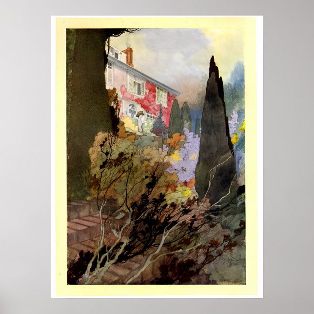 Poster vintage Nosso Jardim Sentimental (Frente)