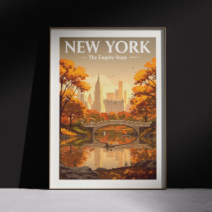 Poster Vintage Nova York