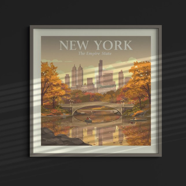 Poster Vintage Nova York (Criador carregado)
