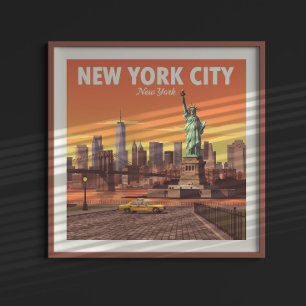 Poster Vintage Nova York