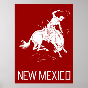 Poster Vintage Novo México