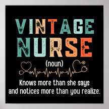 Vintage Nurse Definition