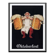 Poster vintage Oktoberfest