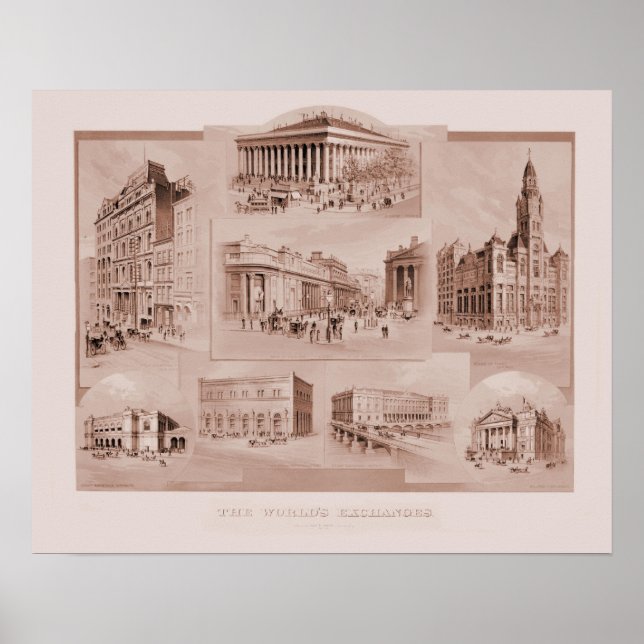 Pôster Vintage Os Trocos Mundiais (Frente)