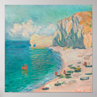 Poster Vintage Painting of Seaside (Estética de Praia)