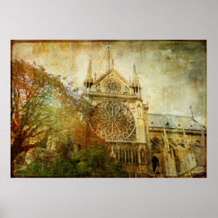 Pôster Vintage Paris