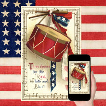 Vintage Patriotic, Tambores com Notas Musicais